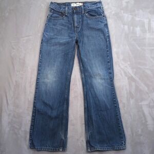 Levis 527 Boot Cut Jeans Womens 16 28x28 Blue Denim Mid Rise Classic Casual Wear